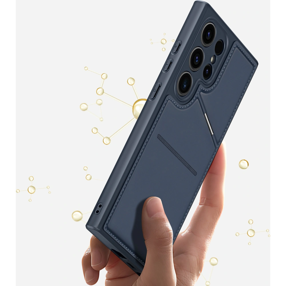 Etui Dux Ducis Rafi ll Mag Samsung Galaxy S24 Ultra niebieskie