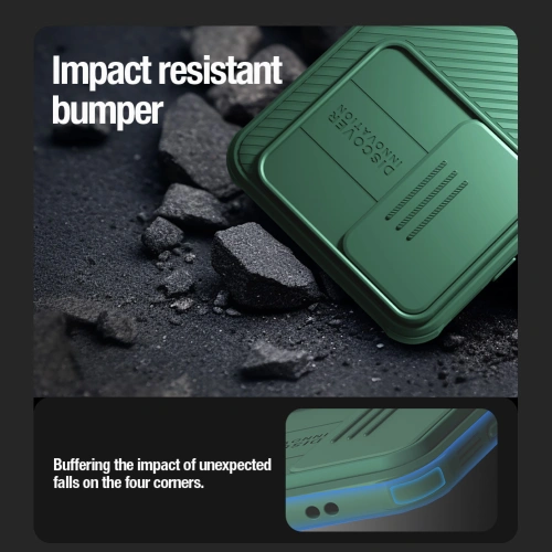 Kup Case Nillkin CamShield Pro Samsung Galaxy S24+ Plus grün - NLK1470 - {ean13} - Sklep Home Screen