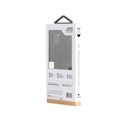 Kup Etui UNIQ Sueve Apple iPhone 11 Pro Max czarny/charcoal black - UNIQ88BLK - {ean13} - Sklep Home Screen