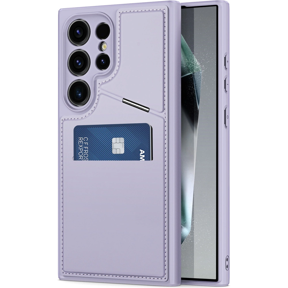 Etui Dux Ducis Rafi ll Mag Samsung Galaxy S24 Ultra fioletowe