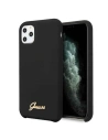 Etui Guess GUHCN58LSLMGBK Apple iPhone 11 Pro negru/czarny hard case Silicon Vintage Gold Logo