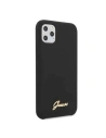 Kup Etui Guess GUHCN58LSLMGBK Apple iPhone 11 Pro negru/czarny hard case Silicon Vintage Gold Logo - GUE166BLK - {ean13} - Sklep Home Screen