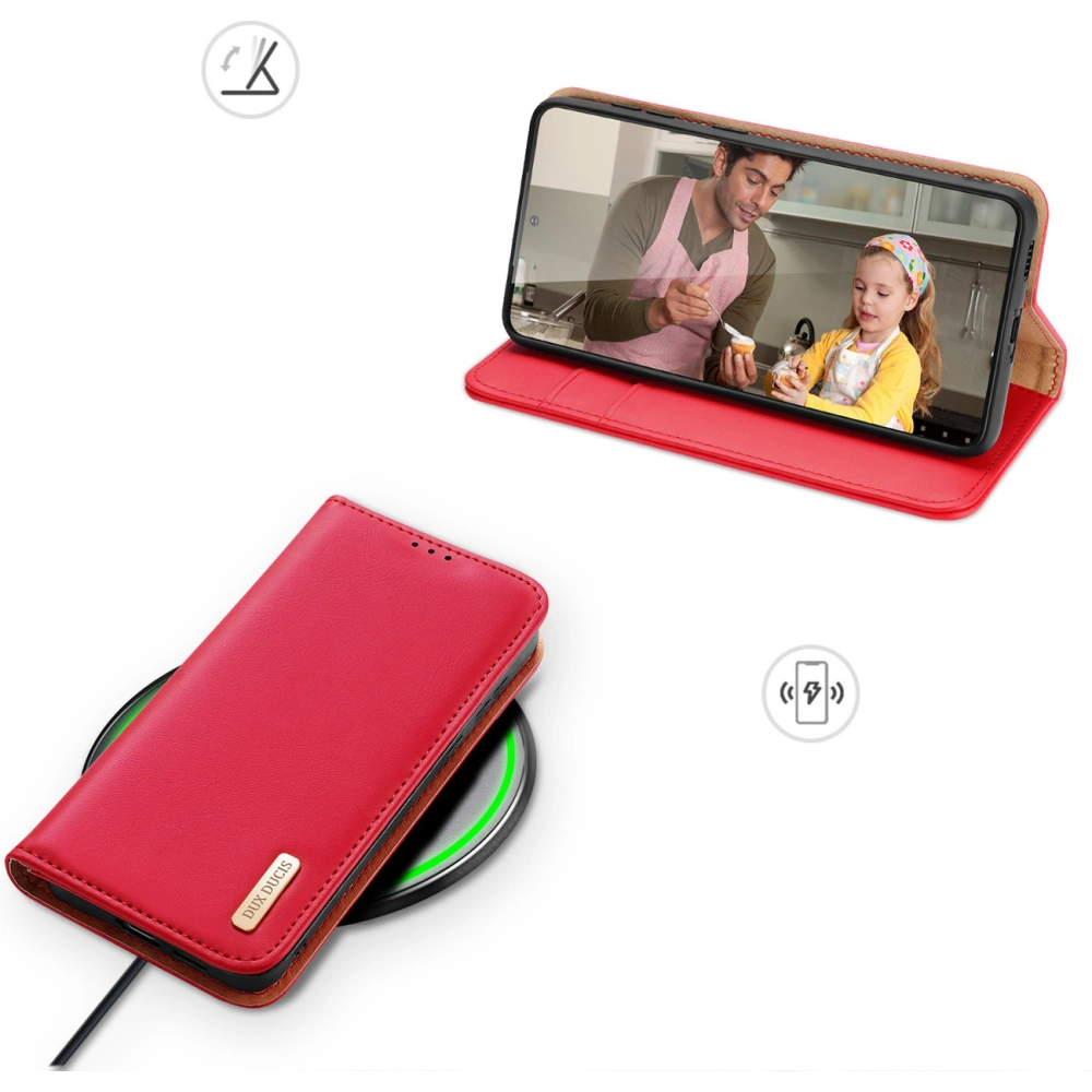 Etui Dux Ducis Hivo Samsung Galaxy S24 czerwone