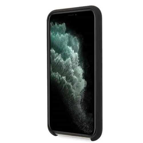 Kup Etui Guess GUHCN58LSLMGBK Apple iPhone 11 Pro fekete/czarny kemény tok Szilikon Vintage Arany Logó - GUE166BLK - {ean13} - Sklep Home Screen