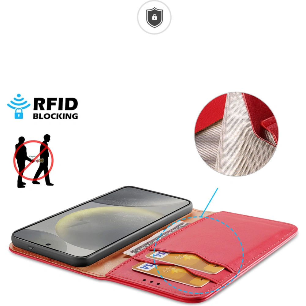 Etui Dux Ducis Hivo Samsung Galaxy S24+ Plus czerwone