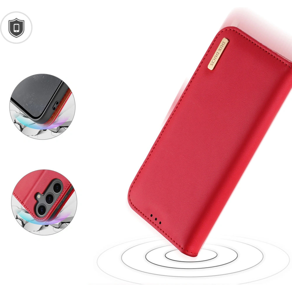 Etui Dux Ducis Hivo Samsung Galaxy S24+ Plus czerwone