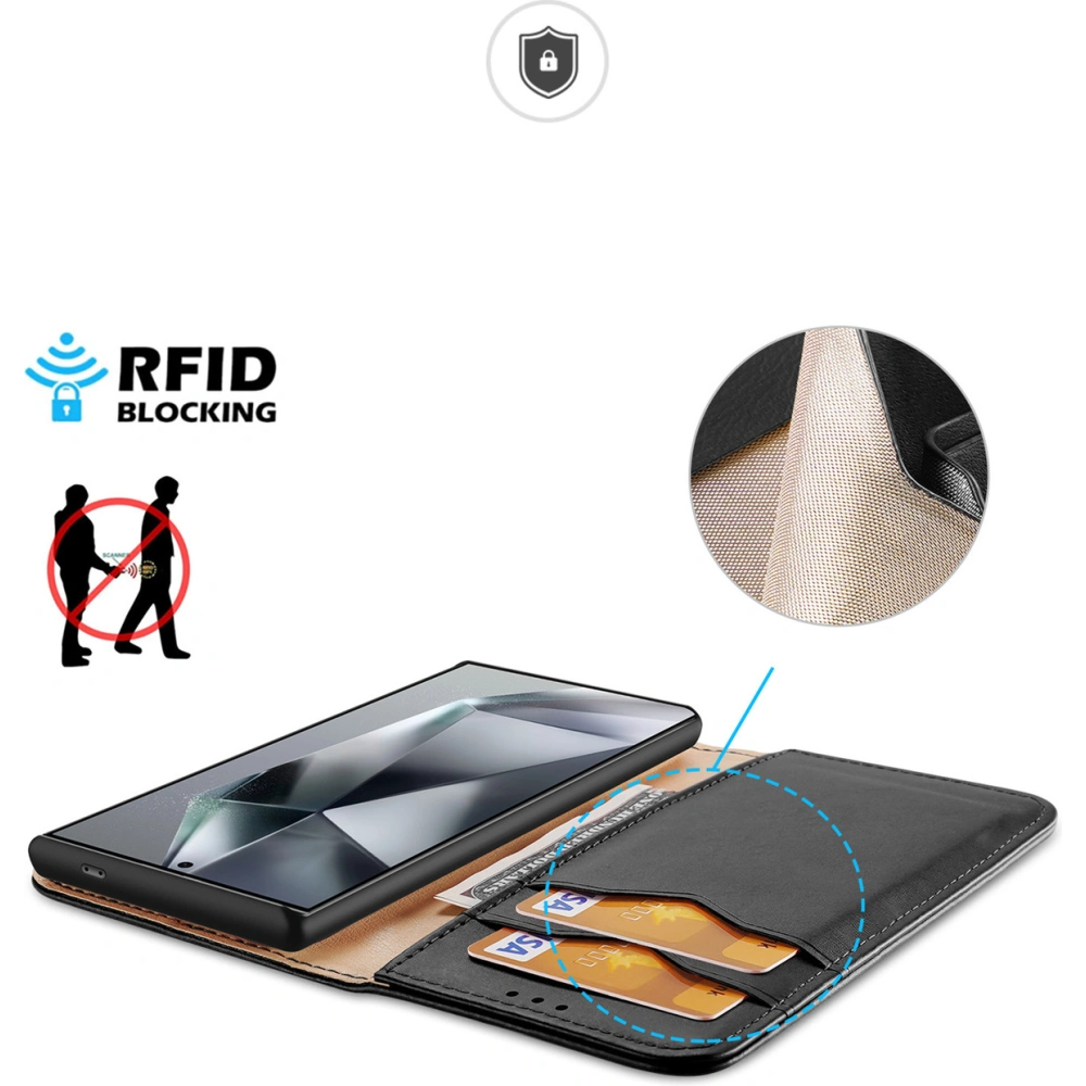 Etui Dux Ducis Hivo Samsung Galaxy S24 Ultra czarne