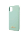 Kup Etui Guess GUHCN58LSLMGG Apple iPhone 11 Pro zelený/green hard case Silicone Vintage Gold Logo - GUE167GRN - {ean13} - Sklep Home Screen