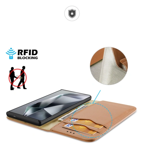 Buy Dux Ducis Hivo Samsung Galaxy S24 Ultra brown - DDS1957 - {ean13} - Home Screen Store Europe