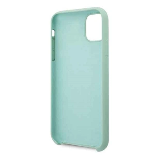 Kup Etui Guess GUHCN58LSLMGG Apple iPhone 11 Pro zelený/green hard case Silicone Vintage Gold Logo - GUE167GRN - {ean13} - Sklep Home Screen