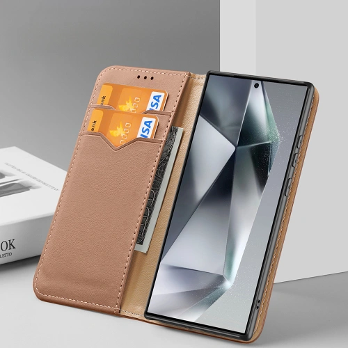 Buy Dux Ducis Hivo Samsung Galaxy S24 Ultra brown - DDS1957 - {ean13} - Home Screen Store Europe