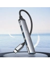 Adaptér 4w1 AWEI CL-150T hub USB-C / 4xUSB-A černý/black