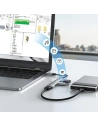Kup Adapter 4w1 AWEI CL-150T Hub USB-C / 4xUSB-A schwarz/black - AWEI177 - {ean13} - Sklep Home Screen