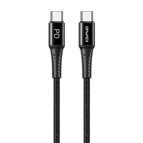 Kup Cablul AWEI CL-111T USB-C / USB-C 60W negru/black - AWEI178 - {ean13} - Sklep Home Screen