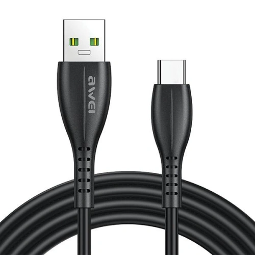 Kup Cablu AWEI CL-115T USB-A / USB-C 2.4A negru/black - AWEI179 - {ean13} - Sklep Home Screen