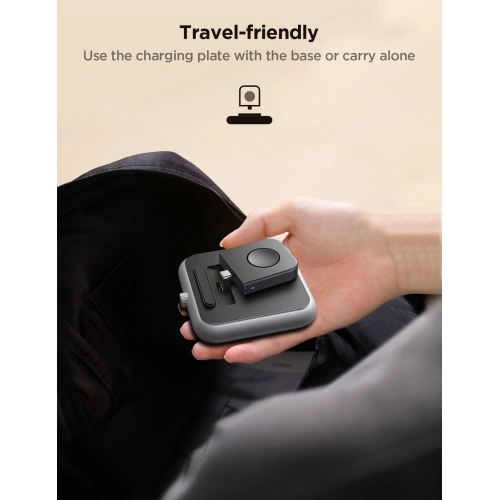 Buy Joyroom JR-WQW02 wireless charger for Samsung Galaxy Watch black - JYR970 - {ean13} - Home Screen Store Europe