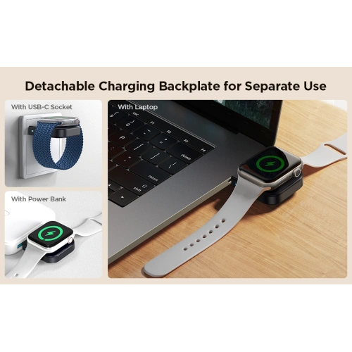 Buy Joyroom JR-WQW02 wireless charger for Samsung Galaxy Watch black - JYR970 - {ean13} - Home Screen Store Europe