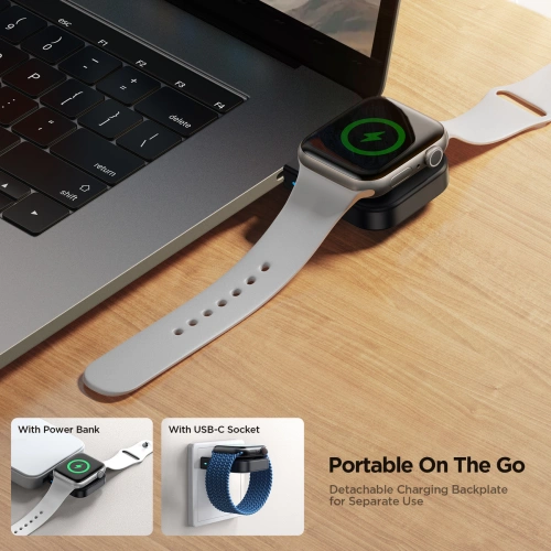 Kup Încărcător wireless Joyroom JR-WQW03 pentru Apple Watch negru - JYR971 - {ean13} - Sklep Home Screen