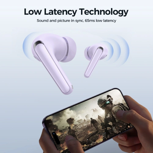 Buy Joyroom Funpods Series JR-FB3 TWS Bluetooth 5.3 wireless headphones purple - JYR972 - {ean13} - Home Screen Store Europe