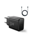 Netzteil Joyroom JR-TCF06 USB-C PD 20W + schwarzes USB-C-Kabel