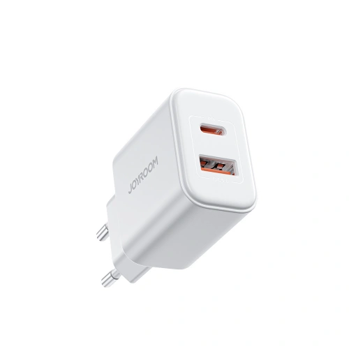 Kup Ładowarka sieciowa Joyroom JR-TCF05 20W USB-A, USB-C + kabel USB-C 1m biała - JYR976 - {ean13} - Sklep Home Screen