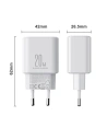 Kup Ładowarka sieciowa Joyroom JR-TCF05 20W USB-A, USB-C + kabel USB-C 1m biała - JYR976 - {ean13} - Sklep Home Screen