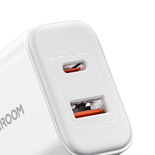 Kup Ładowarka sieciowa Joyroom JR-TCF05 20W USB-A, USB-C + kabel USB-C 1m biała - JYR976 - {ean13} - Sklep Home Screen
