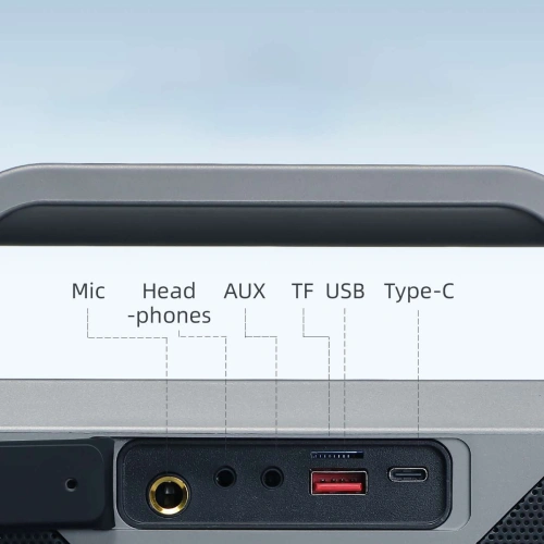 Kup Głośnik bezprzewodowy do karaoke Joyroom Pies Series JR-MW03 Bluetooth 5.3 z 2 mikrofonami i pilotem czarny - JYR978 - {ean13} - Sklep Home Screen