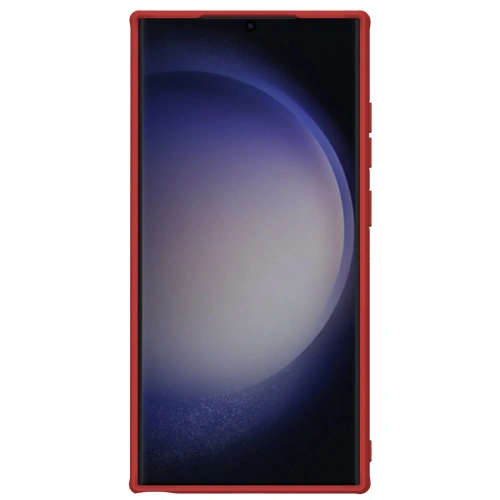 Kup Etui Nillkin Super Frosted Shield Pro Samsung Galaxy S24 Ultra červené - NLK1478 - {ean13} - Sklep Home Screen