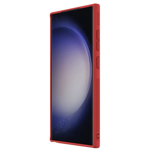 Buy Nillkin Super Frosted Shield Pro Samsung Galaxy S24 Ultra red - NLK1478 - {ean13} - Home Screen Store Europe