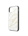 Kup Etui Guess GUHCN58MGGWH Apple iPhone 11 Pro bílý/white hard case Glitter Marble Glass - GUE172WHT - {ean13} - Sklep Home Screen