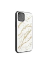 Kup Etui Guess GUHCN58MGGWH Apple iPhone 11 Pro bílý/white hard case Glitter Marble Glass - GUE172WHT - {ean13} - Sklep Home Screen