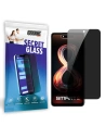 Matowe szkło prywatyzujące GrizzGlass SecretGlass do Infinix Smart 8 Pro