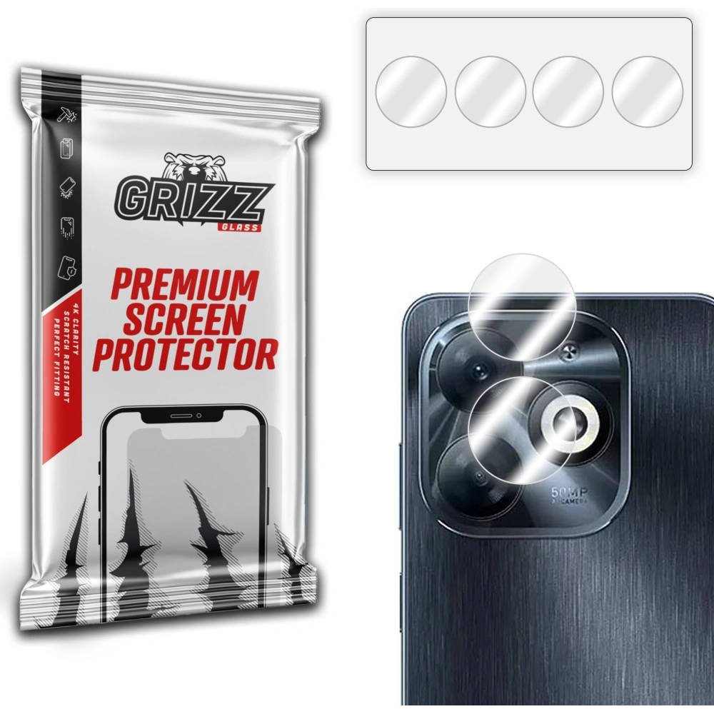 Szkło na aparat GrizzGlass HybridGlass Camera do Infinix Smart 8 Pro