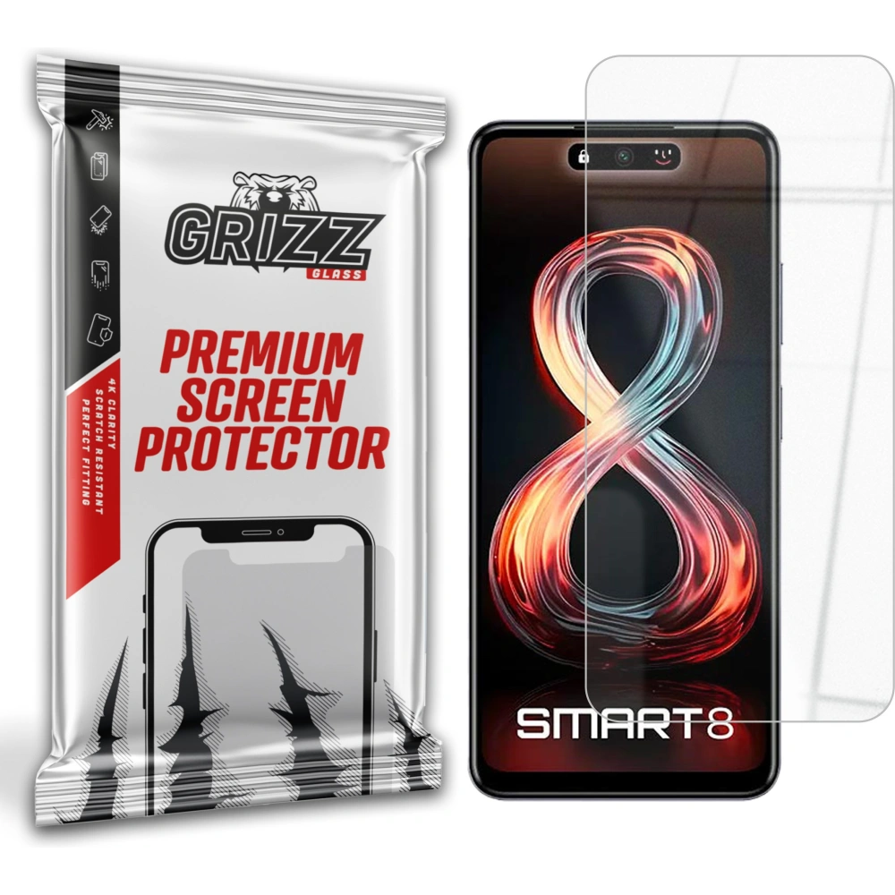 Szkło hybrydowe GrizzGlass HybridGlass do Infinix Smart 8 Pro