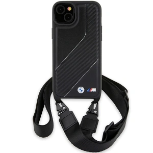 Kup Etui BMW BMHCP15M23PSCCK Apple iPhone 15 Plus / 14 Plus kemény tok M kiadás Széncsík & Pánt fekete/black - BMW623 - {ean13} - Sklep Home Screen