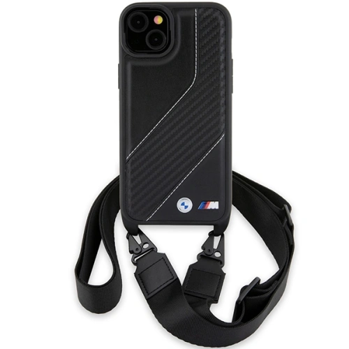 Kup Etui BMW BMHCP15M23PSCCK Apple iPhone 15 Plus / 14 Plus hardcase M Edition Carbon Stripe & Strap černý/black - BMW623 - {ean13} - Sklep Home Screen