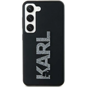 Kup Etui Karl Lagerfeld KLHCS23L3DMBKCK Samsung Galaxy S23 Ultra hardcase 3D Rubber Glitter Logo czarny/black - KLD1895 - {ean13} - Sklep Home Screen