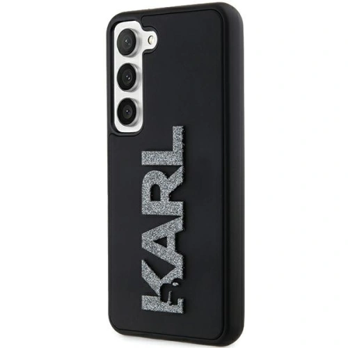 Buy Karl Lagerfeld KLHCS23M3DMBKCK Samsung Galaxy S23+ Plus hardcase 3D Rubber Glitter Logo black - KLD1896 - {ean13} - Home Screen Store Europe