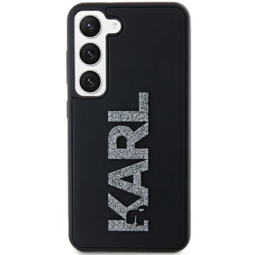 Kup Etui Karl Lagerfeld KLHCS23M3DMBKCK Samsung Galaxy S23+ Plus hardcase 3D Rubber Glitter Logo černý/black - KLD1896 - {ean13} - Sklep Home Screen