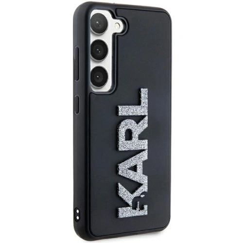 Buy Karl Lagerfeld KLHCS23M3DMBKCK Samsung Galaxy S23+ Plus hardcase 3D Rubber Glitter Logo black - KLD1896 - {ean13} - Home Screen Store Europe