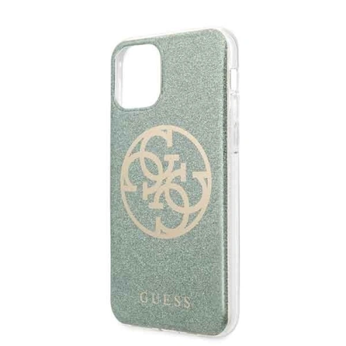 Kup Etui Guess GUHCN58PCUGLKA Apple iPhone 11 Pro khaki tvrdý kryt 4G Circle Glitter - GUE175KHA - {ean13} - Sklep Home Screen