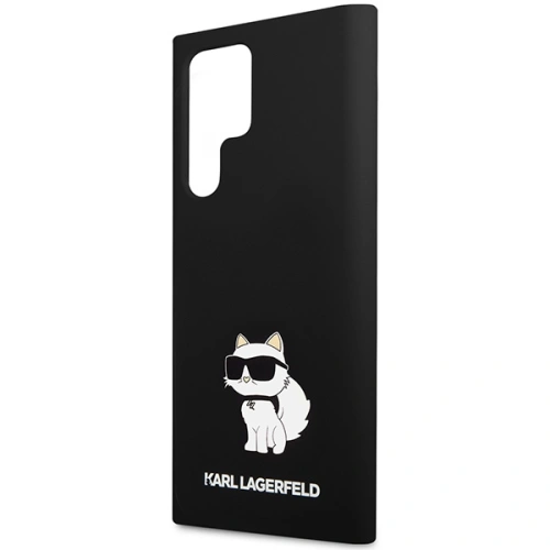 Buy Karl Lagerfeld KLHCS24LSNCHBCK Samsung Galaxy S24 Ultra hardcase Silicone Choupette black - KLD1898 - {ean13} - Home Screen Store Europe