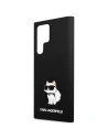 Buy Karl Lagerfeld KLHCS24LSNCHBCK Samsung Galaxy S24 Ultra hardcase Silicone Choupette black - KLD1898 - {ean13} - Home Screen Store Europe