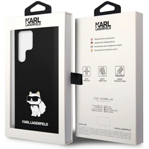 Kup Etui Karl Lagerfeld KLHCS24LSNCHBCK Samsung Galaxy S24 Ultra hardcase silikon Choupette černý/black - KLD1898 - {ean13} - Sklep Home Screen