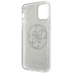 Kup Etui Guess GUHCN58PCUGLKA Apple iPhone 11 Pro khaki hard case 4G Circle Glitter - GUE175KHA - {ean13} - Sklep Home Screen