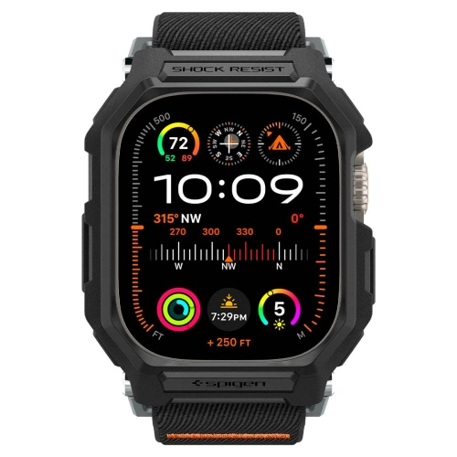 Kup Case Spigen Lite Fit Pro Apple Watch Ultra 1/2 49mm Matt Schwarz - SPN3355 - {ean13} - Sklep Home Screen