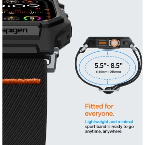 Kup Case Spigen Lite Fit Pro Apple Watch Ultra 1/2 49mm Matt Schwarz - SPN3355 - {ean13} - Sklep Home Screen