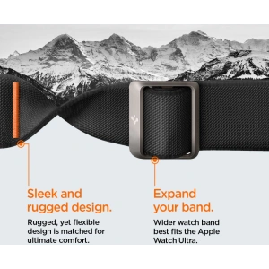 Kup Case Spigen Lite Fit Pro Apple Watch Ultra 1/2 49mm Matt Schwarz - SPN3355 - {ean13} - Sklep Home Screen