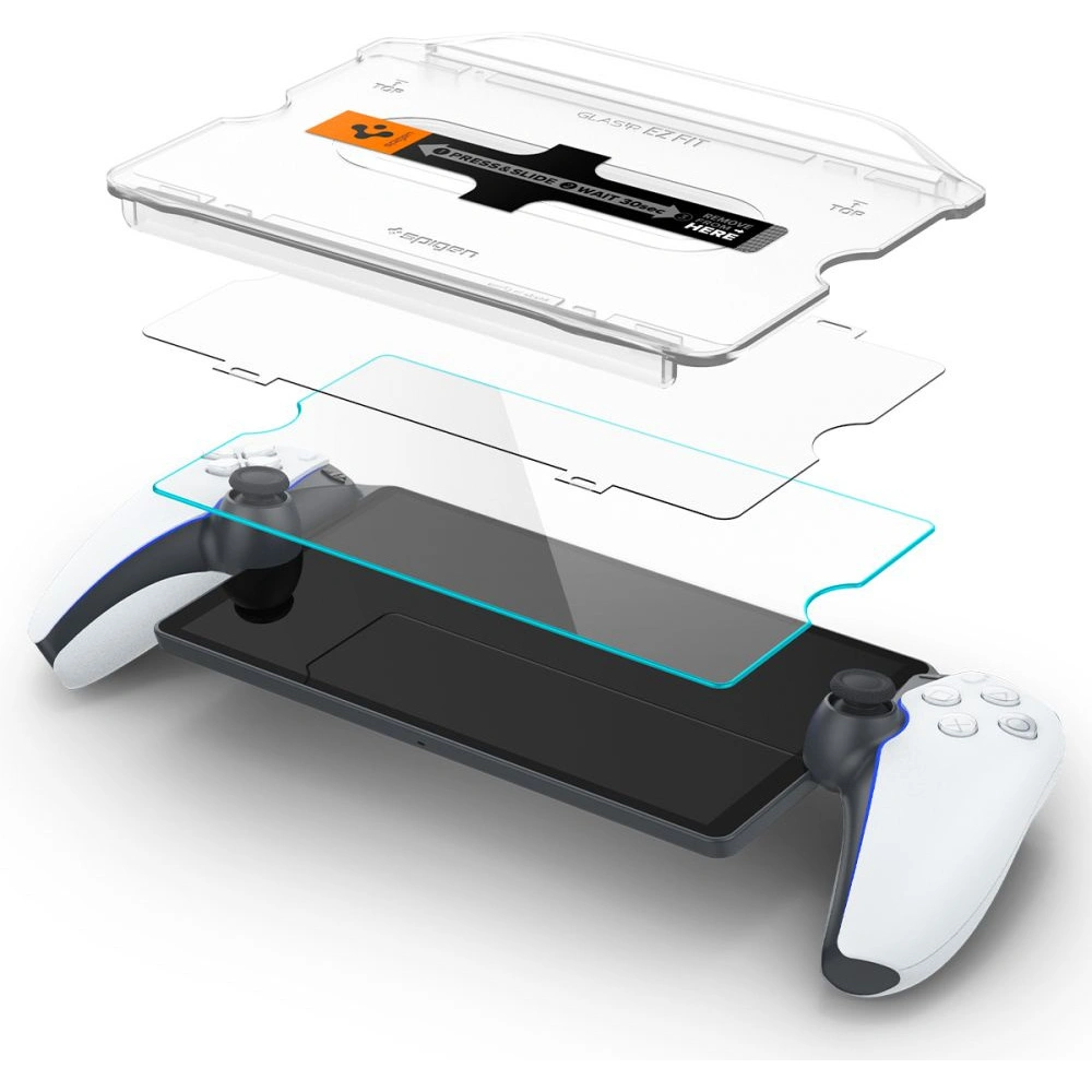 Szkło hartowane Spigen GLAS.tR ez Fit Sony Playstation Portal Clear